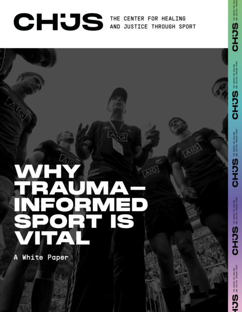 Why trauma informed sport is vital